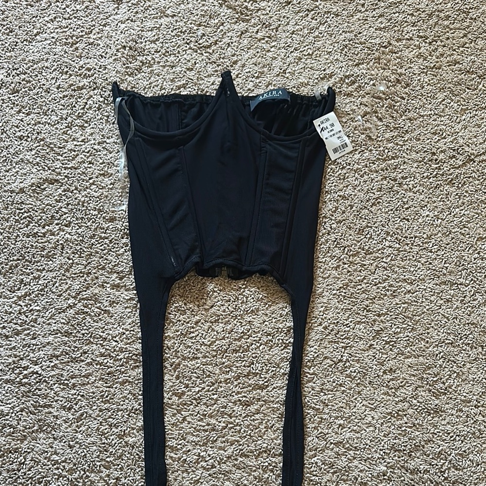 Akira Underwire Corset - black